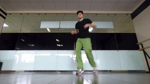 Dancing Boy breakdance Stock Footage 83175955