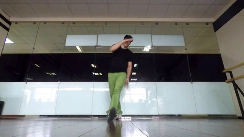 Dancing Boy breakdance Stock Footage 83175994