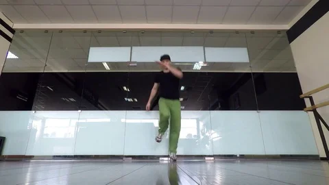 Dancing Boy breakdance Stock Footage 83176080