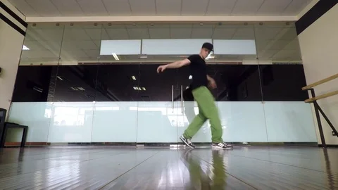 Dancing Boy breakdance Stock Footage 83176118