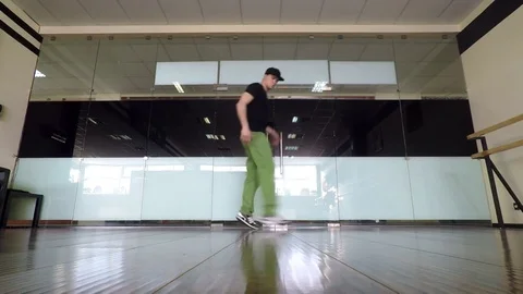 Dancing Boy breakdance Stock Footage 83176184