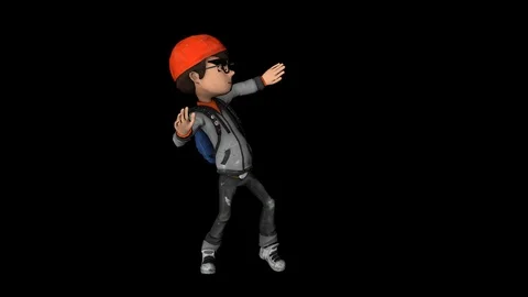 Dancing Boy Stock Footage 100652241