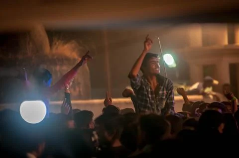 Dancing boy Fotos de archivo