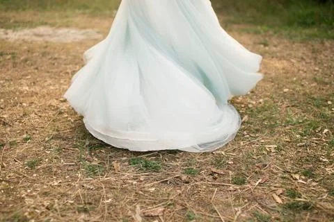 Dancing bride Stock Photos