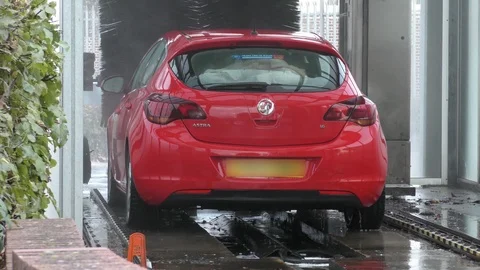 Dancing brushes wash the car Vidéo 119891013