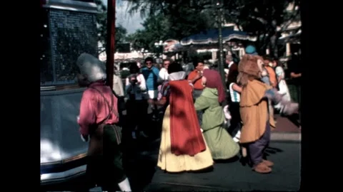 Dancing cartoon characters Stock Footage 276289790