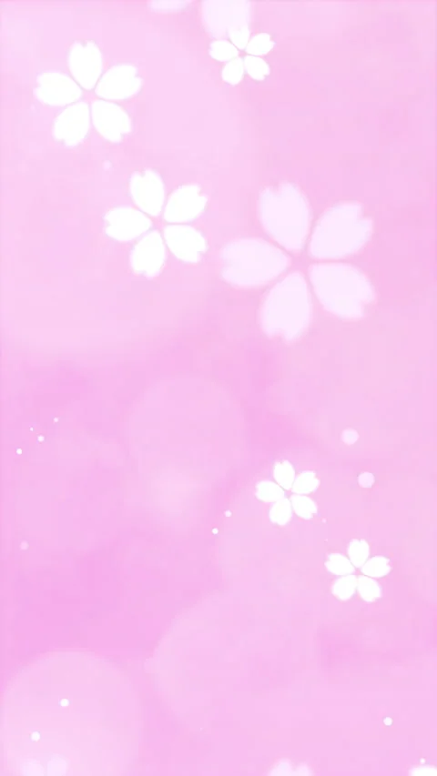 Dancing cherry blossoms. A pink, sparkling background. 動画素材 166549014