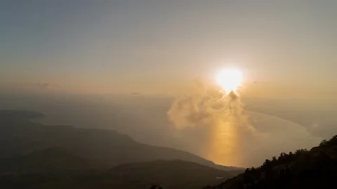 Dancing with the clouds 4K 25 UHQ Stock Footage 151294161