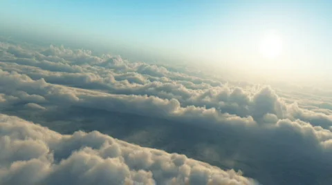 Dancing clouds animation Stock Footage 352258