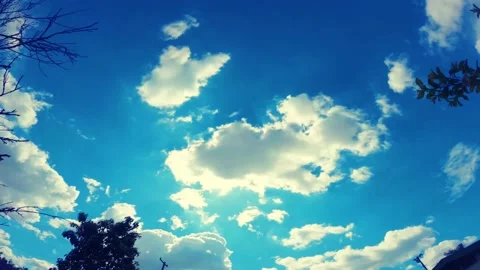 Dancing Clouds Time-lapse Video stock 150288094