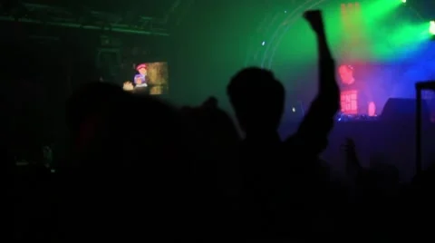 Dancing at a Club Stock Footage 46299366