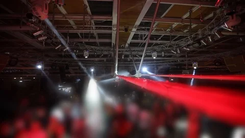 Dancing club hall background Stock Footage 106892295