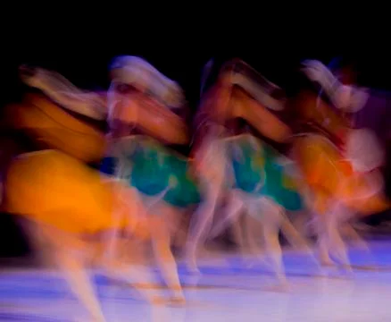 Dancing Colors Stock Photos