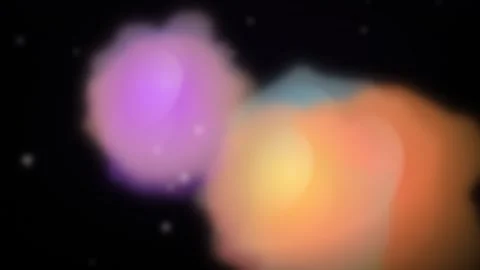 Dancing Colors Slow Motion Black Background 動画素材 344280856