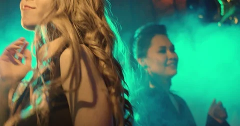 Dancing in the Confetti Stock Footage 90421736