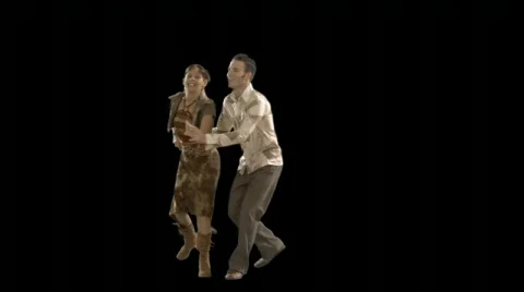 Dancing Couple Stock Footage 79058