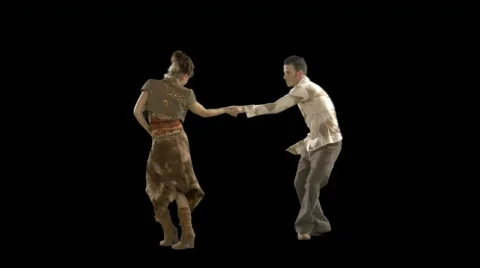 Dancing Couple Stock Footage 79090