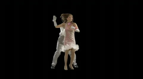 Dancing Couple Stock Footage 79113