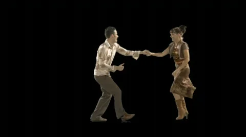 Dancing Couple Stock Footage 79114
