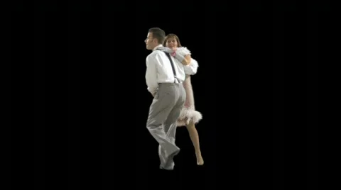 Dancing Couple Stock Footage 79116