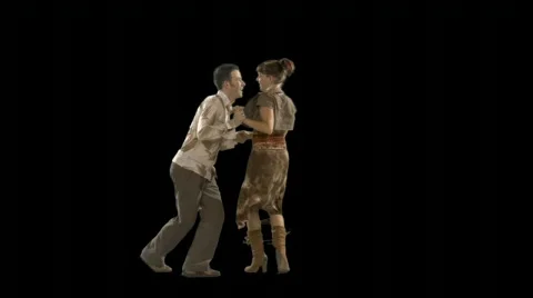 Dancing Couple Stock Footage 79117