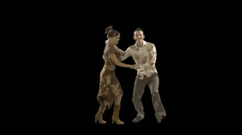 Dancing Couple 库存影片 79127