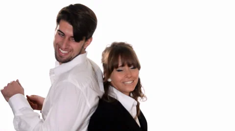 Dancing couple 스톡 동영상 33890107