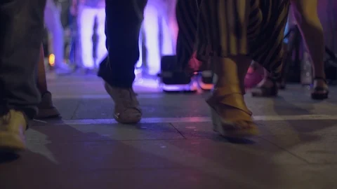 Dancing couple Stock Footage 98994339