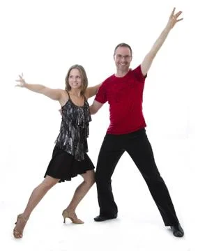 Dancing couple Foto stock