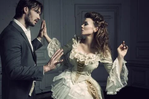 Dancing couples Stock Photos