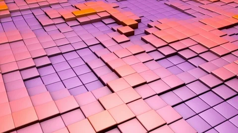 Dancing Cube elements Video stock 121127914