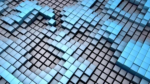 Dancing Cube elements Video stock 121129020