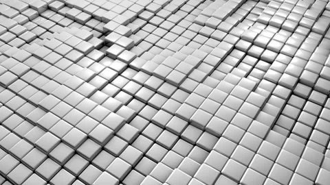 Dancing Cube elements Video stock 133607919