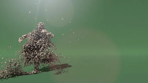 Dancing with Cubes Stock Footage 340821661