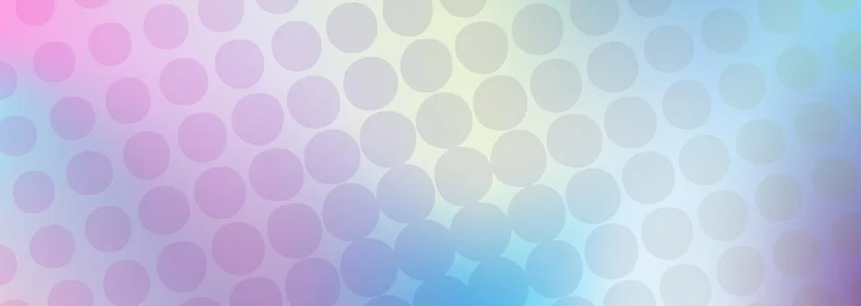Dancing  Dots, Gradient Texture banner Background with copy space Stock Illustration