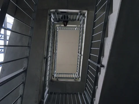 Dancing Down the Staircase 2 Stock Footage