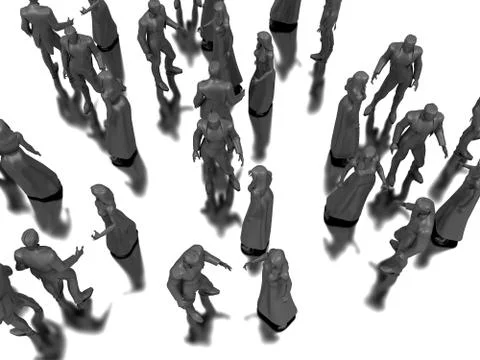 Dancing dummies Stock Photos