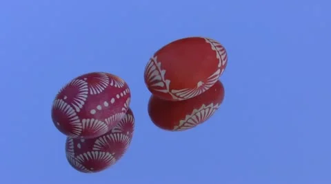 Dancing Easter eggs Vídeos de archivo 21870398