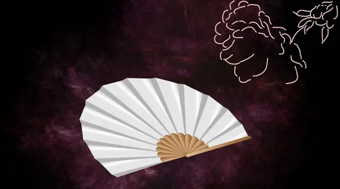 Dancing fan Stock Footage 42101838