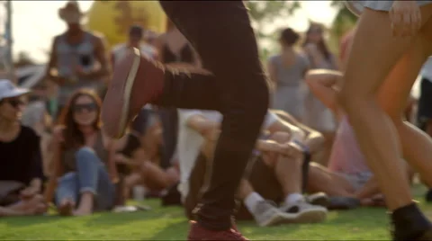 Dancing feet Stock Footage 63077299