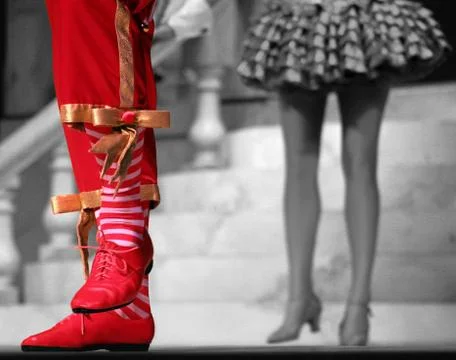 Dancing feet Stock Photos