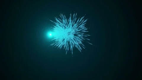Dancing Fireworks Particles Light Streak Looping Motion 4K resolution Ultra-HD Stock Footage 75465995