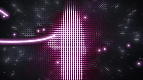 Dancing fiture  with background lights Stock Footage 313799844