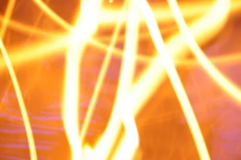 Dancing flame Foto stock