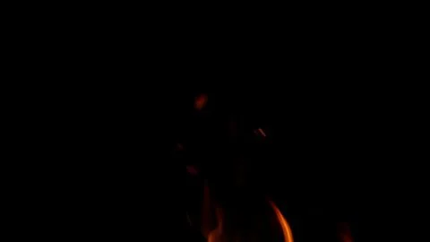 Dancing Flames A Captivating and Mesmerizing Fire Display for All to Enjoy Outdo Foto stock