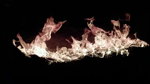 Dancing Flames Create Warmth and Beauty in a Cozy Fireplace Stock Footage 345427113