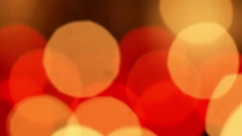 Dancing Flashy out of focus Candle Lights moving slowly Stock Footage 345271125
