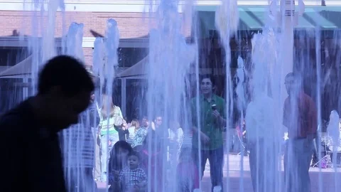 Dancing fountain 15 Stock Footage 69747285