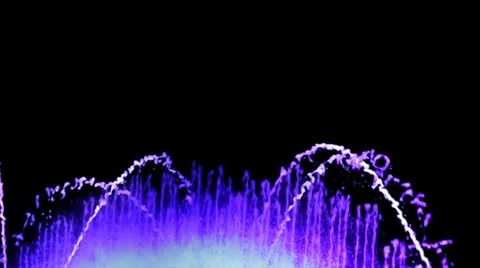 Dancing Fountain Stock Footage 20600840