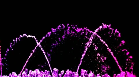 Dancing Fountain Stock Footage 20602739